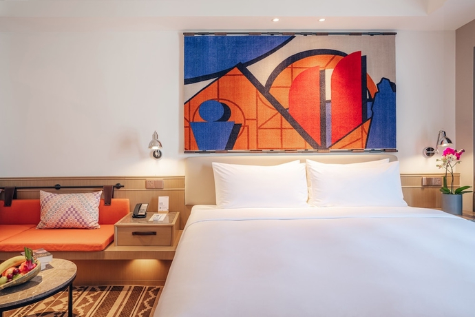 Imagen de la habitación del Hotel Hilton Garden Inn Xiamen Bailuzhou Park. Foto 3