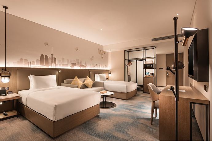 Imagen de la habitación del Hotel Hilton Garden Inn Xuzhou, China. Foto 4