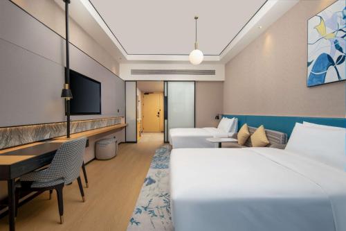 Imagen de la habitación del Hotel Hilton Garden Inn Xuzhou Pengcheng Square. Foto 20