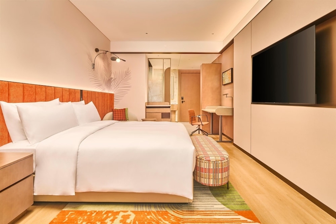 Imagen de la habitación del Hotel Hilton Garden Inn Zhongshan South. Foto 4