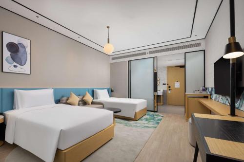 Imagen de la habitación del Hotel Hilton Garden Inn Zhoukou Huaiyang. Foto 19
