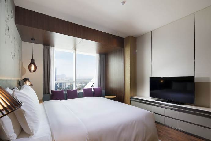 Imagen de los interiores del Hotel Hilton Garden Inn Zhuhai Hengqin. Foto 19
