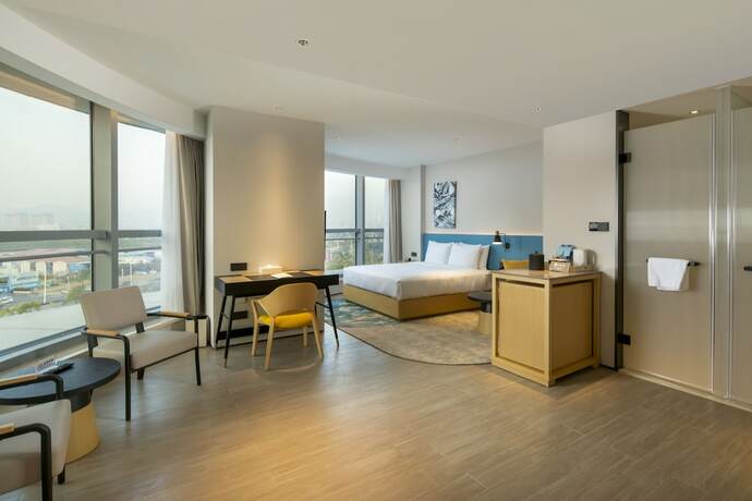 Imagen de la habitación del Hotel Hilton Garden Inn Zhuhai Hengqin Sumlodol Park. Foto 11