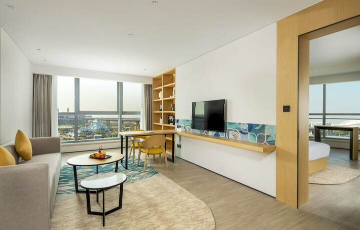 Imagen de la habitación del Hotel Hilton Garden Inn Zhuhai Hengqin Sumlodol Park. Foto 13