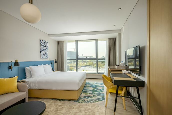 Imagen de la habitación del Hotel Hilton Garden Inn Zhuhai Hengqin Sumlodol Park. Foto 16