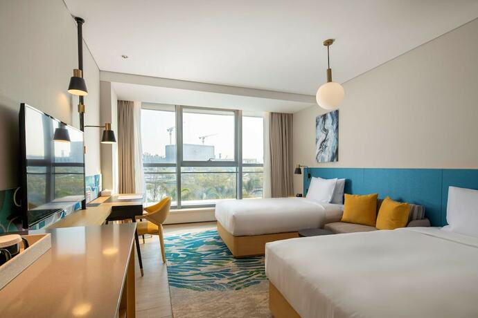 Imagen de la habitación del Hotel Hilton Garden Inn Zhuhai Hengqin Sumlodol Park. Foto 19
