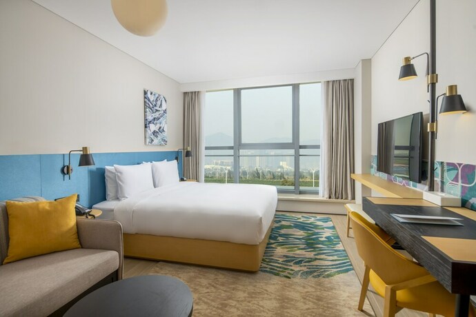 Imagen de la habitación del Hotel Hilton Garden Inn Zhuhai Hengqin Sumlodol Park. Foto 22