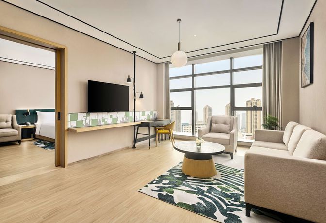 Imagen de la habitación del Hotel Hilton Garden Inn Zhuhai Jinan University. Foto 1