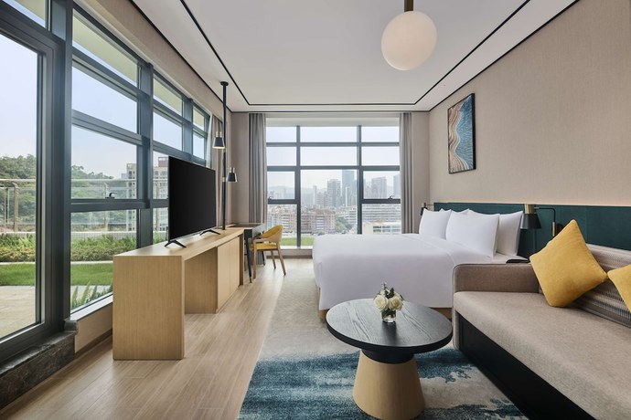 Imagen de la habitación del Hotel Hilton Garden Inn Zhuhai Jinan University. Foto 3