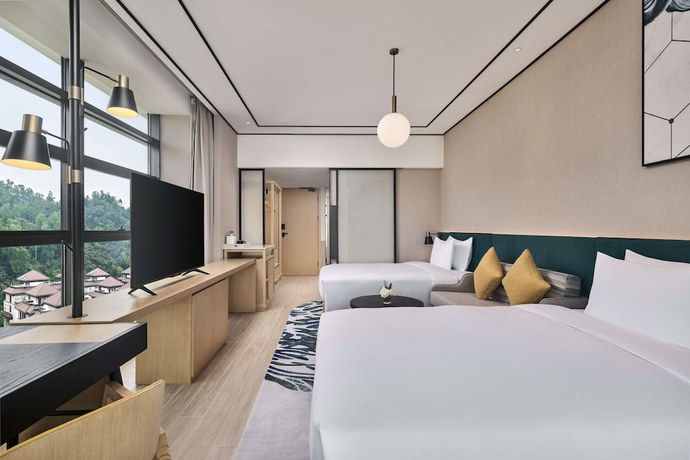 Imagen de la habitación del Hotel Hilton Garden Inn Zhuhai Jinan University. Foto 8