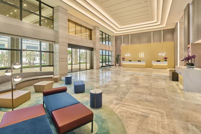 Imagen de los interiores del Hotel Hilton Garden Inn Zhuhai Jinan University. Foto 16