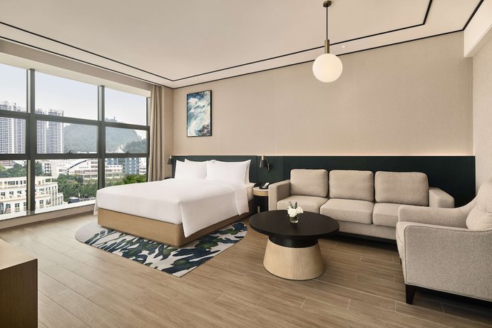 Imagen de la habitación del Hotel Hilton Garden Inn Zhuhai Jinan University. Foto 13
