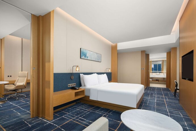 Imagen de la habitación del Hotel Hilton Garden Inn Zibo Zhangdian. Foto 11