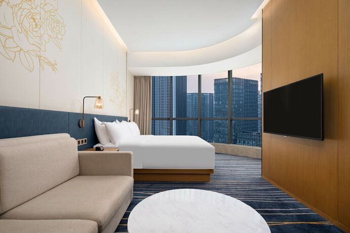 Imagen de la habitación del Hotel Hilton Garden Inn Zibo Zhangdian. Foto 14