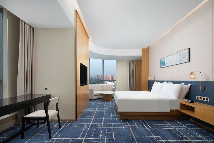 Imagen de la habitación del Hotel Hilton Garden Inn Zibo Zhangdian. Foto 17
