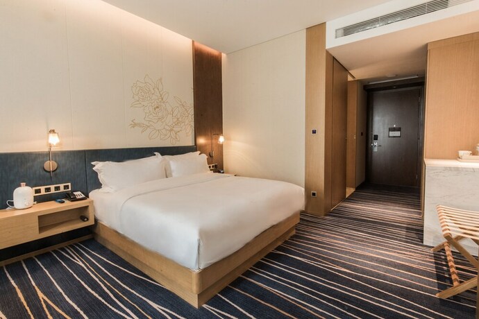 Imagen de la habitación del Hotel Hilton Garden Inn Zibo Zhangdian. Foto 24