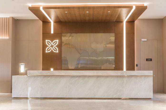 Imagen de los interiores del Hotel Hilton Garden Inn Zibo Zhangdian. Foto 20