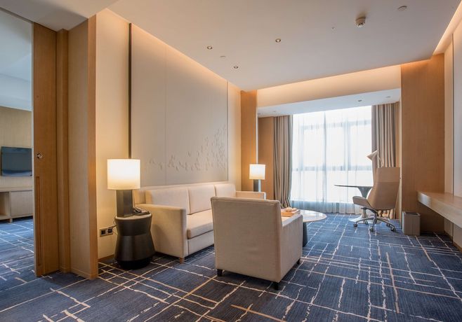 Imagen de la habitación del Hotel Hilton Garden Inn Zibo Zhangdian. Foto 15