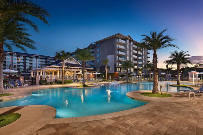 Imagen de la piscina del Hotel Hilton Grand Vacations Club Ocean Oak Resort Hilton Head. Foto 20