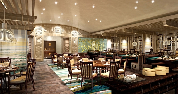 Imagen del bar/restaurante del Hotel Hilton Haikou Meilan. Foto 2