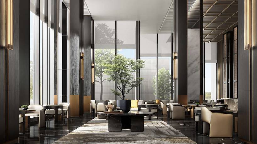 Imagen de los interiores del Hotel Hilton Jiaxing. Foto 16