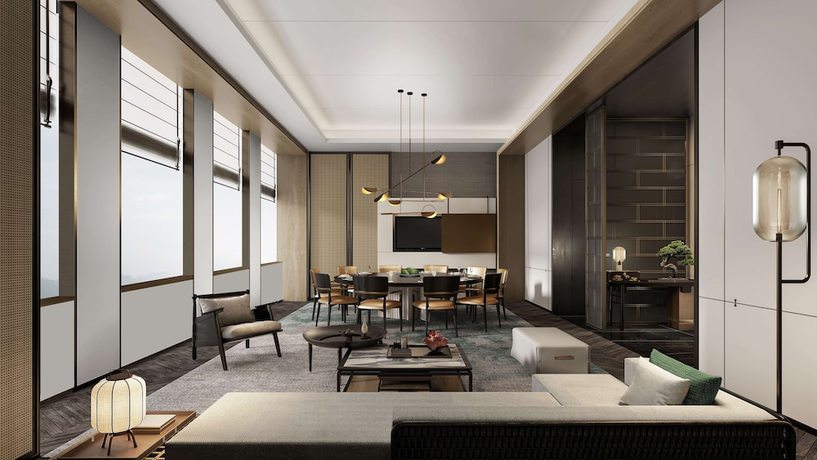 Imagen del bar/restaurante del Hotel Hilton Jiaxing. Foto 2