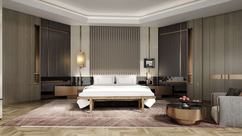 Imagen de la habitación del Hotel Hilton Jiaxing. Foto 9