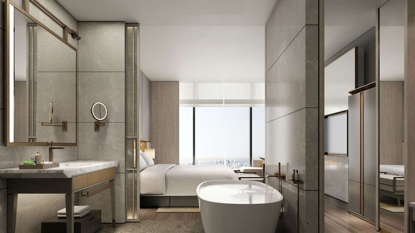 Imagen de la habitación del Hotel Hilton Jiaxing. Foto 11