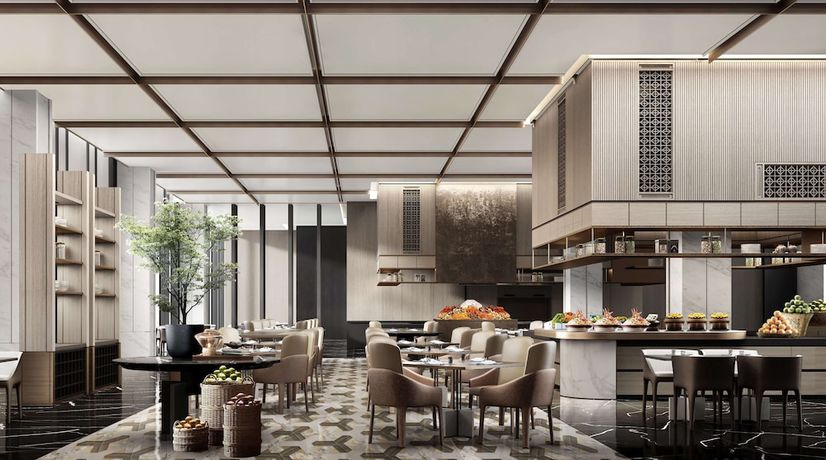 Imagen del bar/restaurante del Hotel Hilton Jiaxing. Foto 4