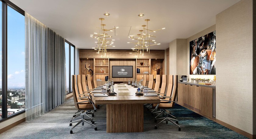 Imagen de los interiores del Hotel Hilton Kinshasa. Foto 14