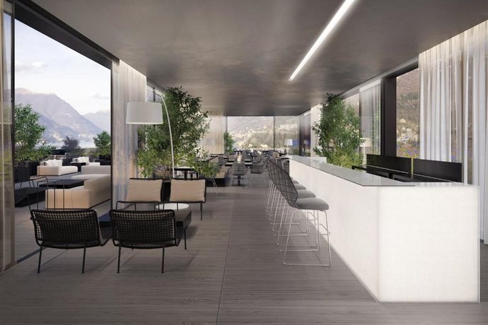 Imagen del bar/restaurante del Hotel Hilton Lake Como. Foto 14