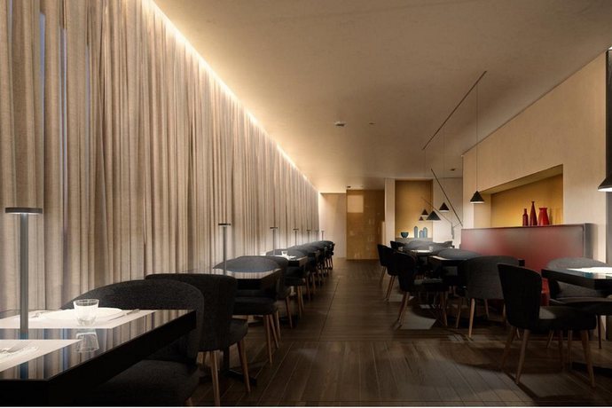 Imagen del bar/restaurante del Hotel Hilton Lake Como. Foto 15