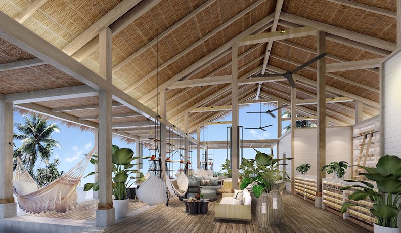 Imagen del bar/restaurante del Hotel Hilton Maldives Amingiri Resort and Spa. Foto 4