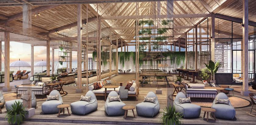 Imagen del bar/restaurante del Hotel Hilton Maldives Amingiri Resort and Spa. Foto 6