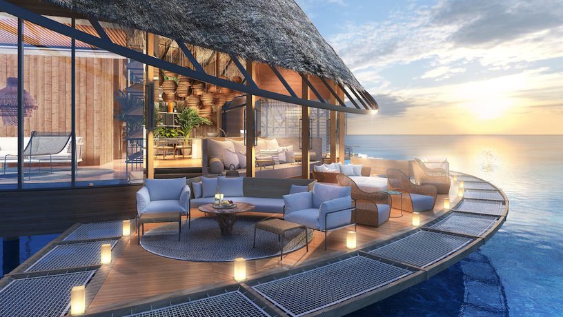 Imagen del bar/restaurante del Hotel Hilton Maldives Amingiri Resort and Spa. Foto 7