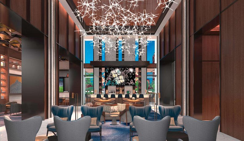 Imagen del bar/restaurante del Hotel Hilton Monterrey Valle. Foto 4