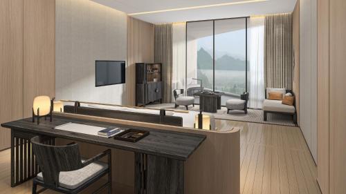 Imagen de la habitación del Hotel Hilton Nanjing Niushoushan. Foto 17