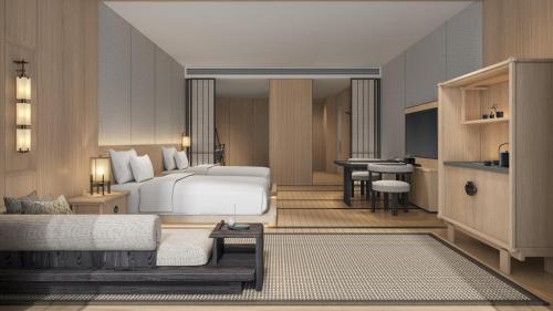 Imagen de la habitación del Hotel Hilton Nanjing Niushoushan. Foto 20