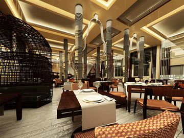Imagen del bar/restaurante del Hotel Hilton Nay Pyi Taw. Foto 4