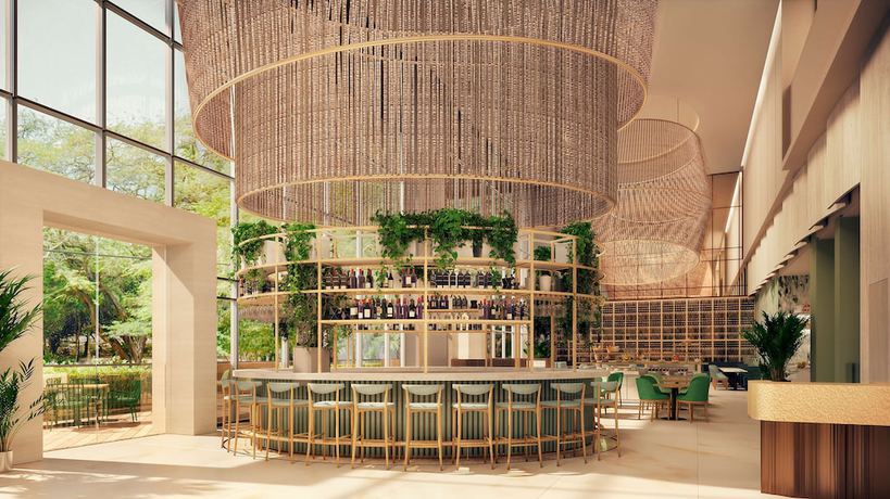 Imagen del bar/restaurante del Hotel Hilton Santa Marta. Foto 5