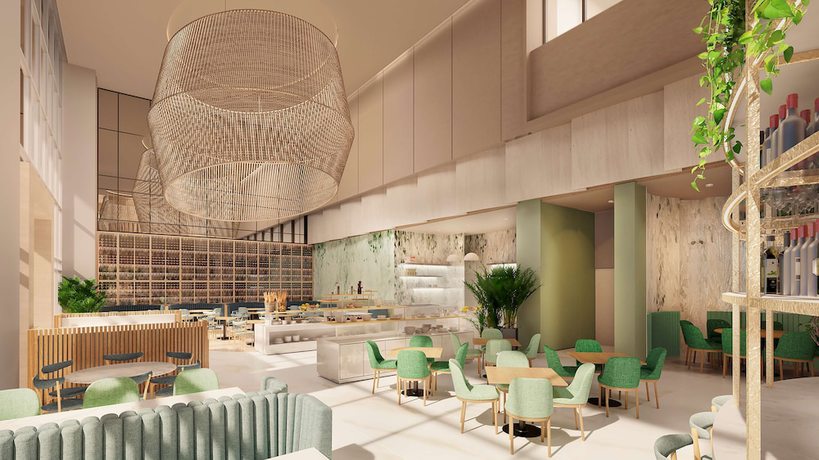 Imagen del bar/restaurante del Hotel Hilton Santa Marta. Foto 8