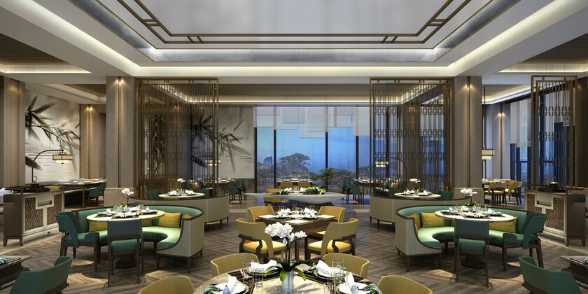 Imagen del bar/restaurante del Hotel Hilton Shanghai Fengxian. Foto 16