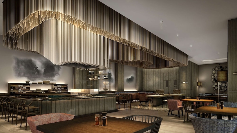 Imagen del bar/restaurante del Hotel Hilton Shanghai Songjiang Guangfulin. Foto 4