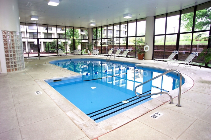 Imagen de la piscina del Hotel Hilton St. Louis Airport. Foto 16