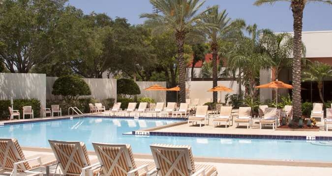 Imagen de la piscina del Hotel Hilton St. Petersburg Bayfront. Foto 6