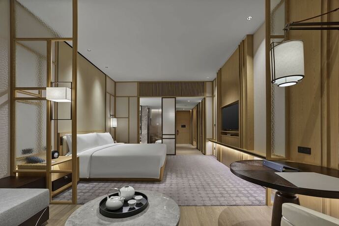 Imagen de la habitación del Hotel Hilton Suzhou Yinshan Lake. Foto 15