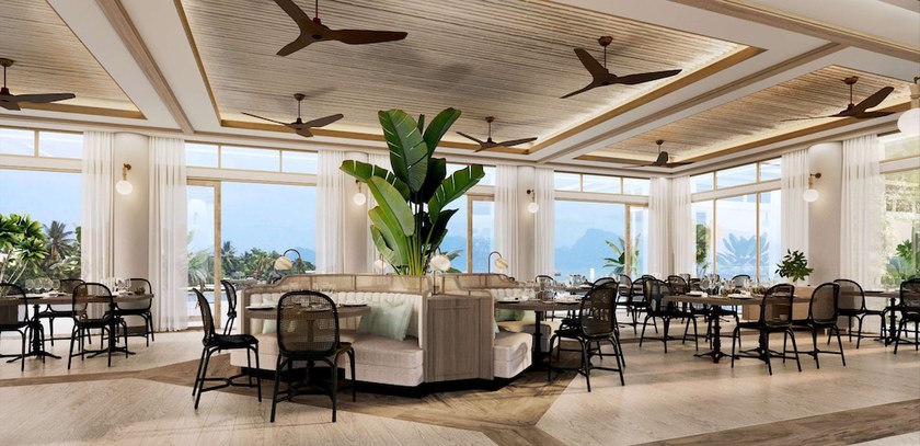 Imagen del bar/restaurante del Hotel Hilton Tahiti. Foto 3