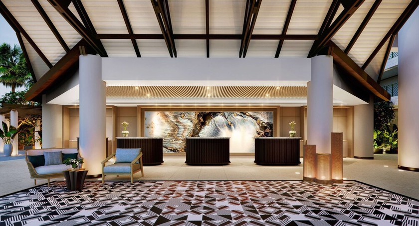 Imagen de los interiores del Hotel Hilton Tahiti. Foto 16