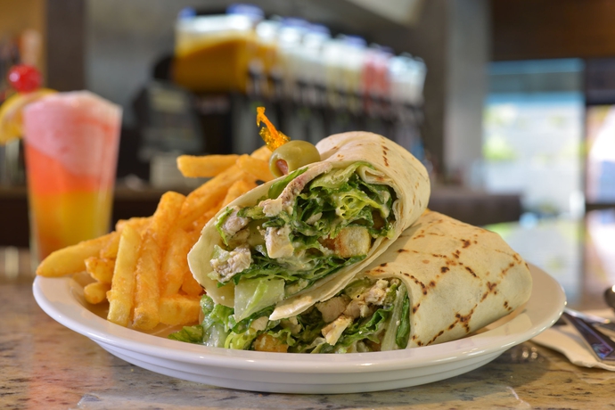 Imagen del bar/restaurante del Hotel Hilton Vacation Club Cancun Resort Las Vegas. Foto 5