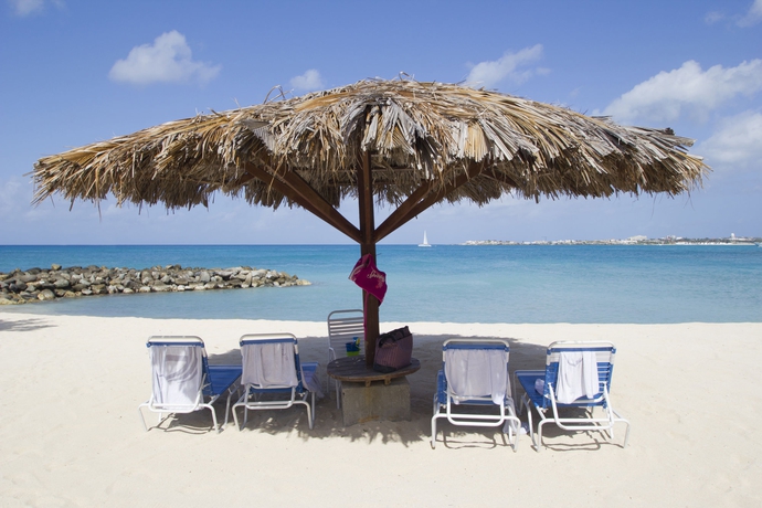 Imagen de los exteriores del Hotel Hilton Vacation Club Flamingo Beach St. Maarten. Foto 10